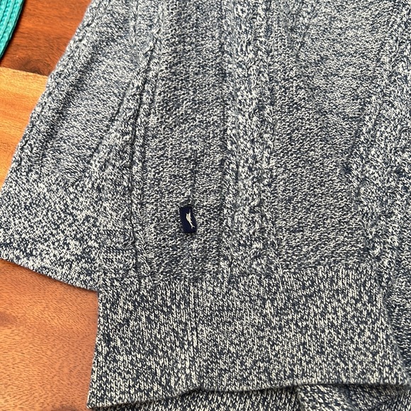 Tommy Bahama Luxury Blue Lightweight Knit L/S Sweater Sz XL - Picture 7 of 9